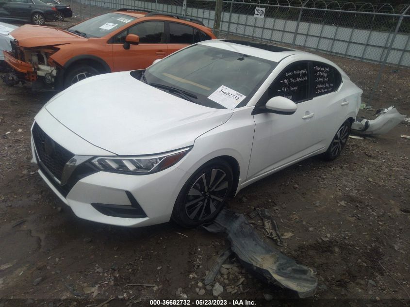2022 NISSAN SENTRA SV - 3N1AB8CV8NY206347