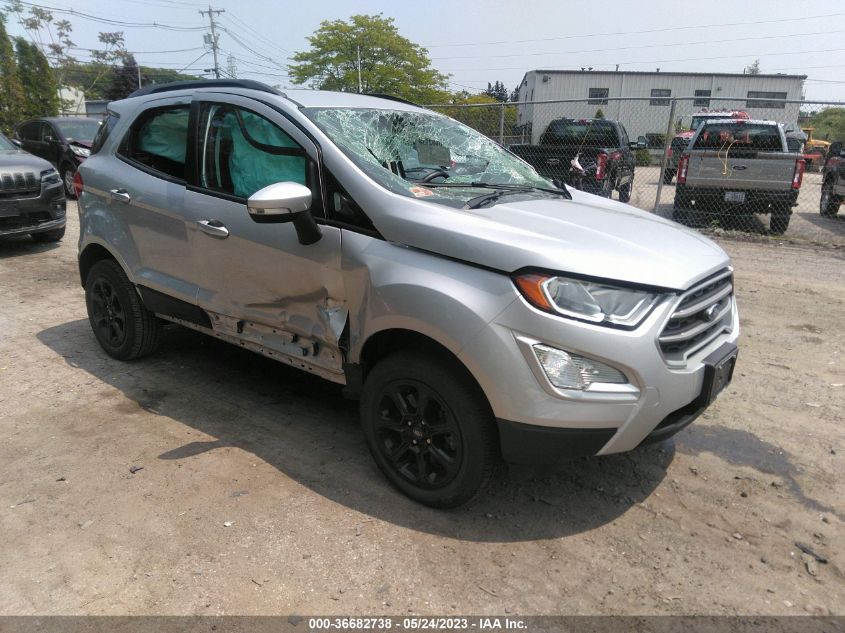 2020 FORD ECOSPORT SE - MAJ6S3GL7LC387161