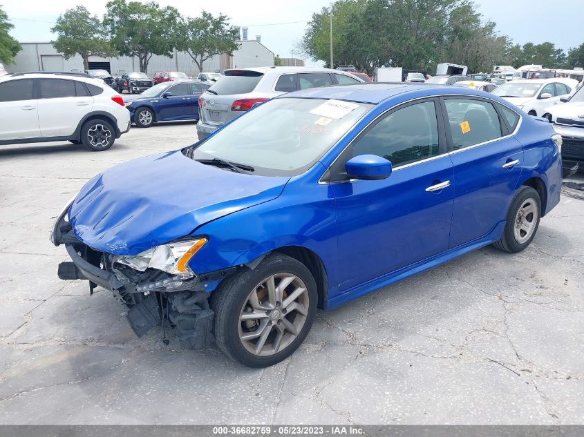 2014 NISSAN SENTRA SR - 3N1AB7AP2EY271192