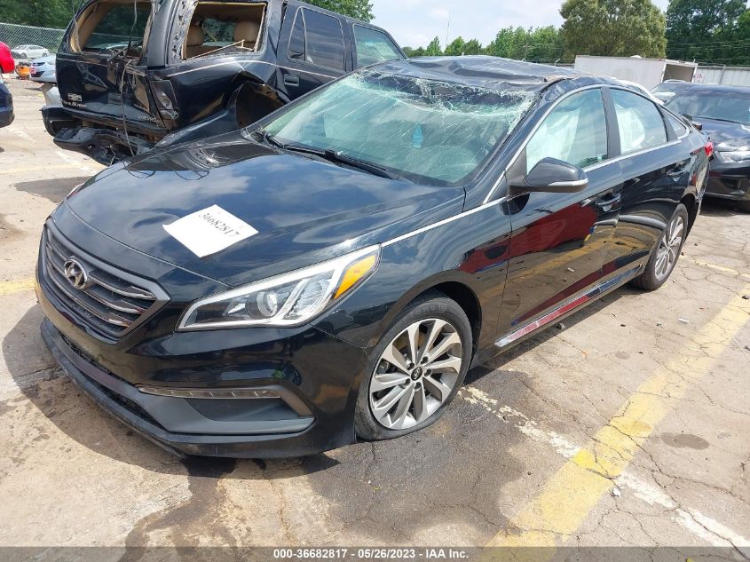 2017 HYUNDAI SONATA SPORT - 5NPE34AF6HH453609
