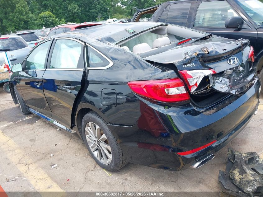 2017 HYUNDAI SONATA SPORT - 5NPE34AF6HH453609