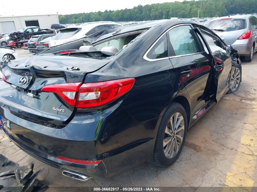 2017 HYUNDAI SONATA SPORT - 5NPE34AF6HH453609