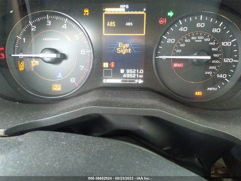 VIN JF2GTAECXK8277078 2019 SUBARU CROSSTREK PREMIUM