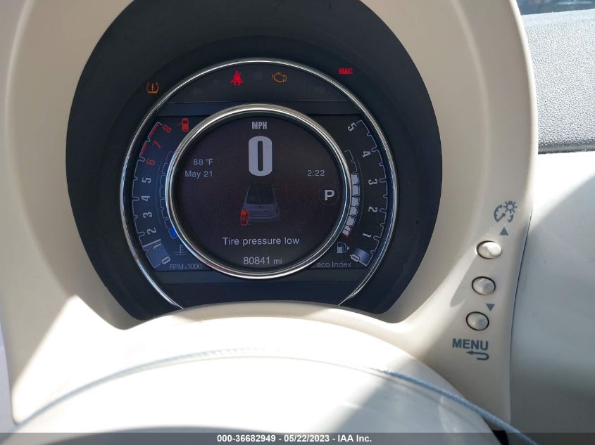 2015 FIAT 500C LOUNGE 3C3CFFER6FT501111