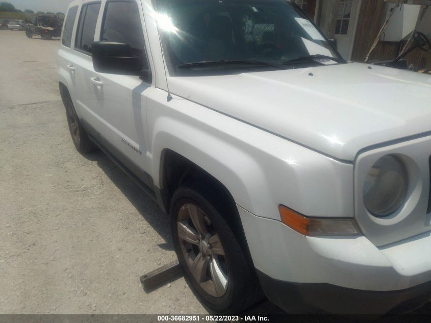 2014 JEEP PATRIOT LATITUDE - 1C4NJPFA2ED618075