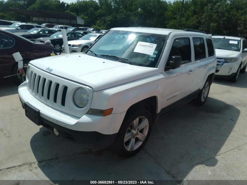 2014 JEEP PATRIOT LATITUDE - 1C4NJPFA2ED618075