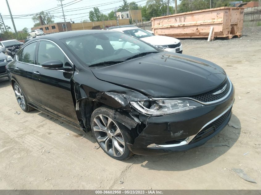 2015 CHRYSLER 200 C - 1C3CCCEG2FN542776