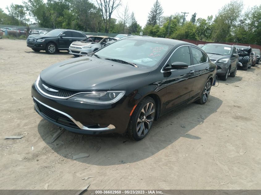 2015 CHRYSLER 200 C - 1C3CCCEG2FN542776