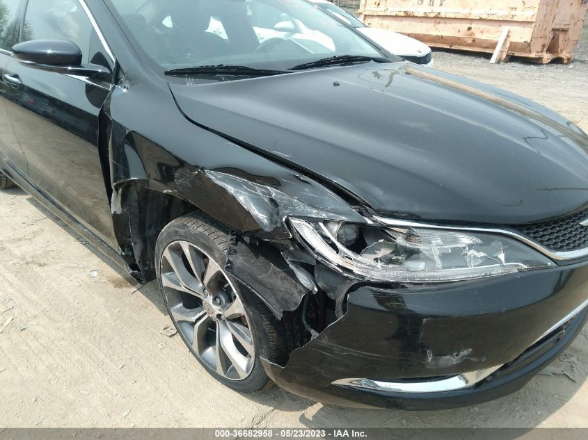 2015 CHRYSLER 200 C - 1C3CCCEG2FN542776