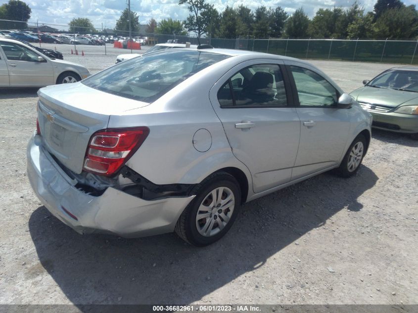 2017 CHEVROLET SONIC LS - 1G1JA5SH7H4169723