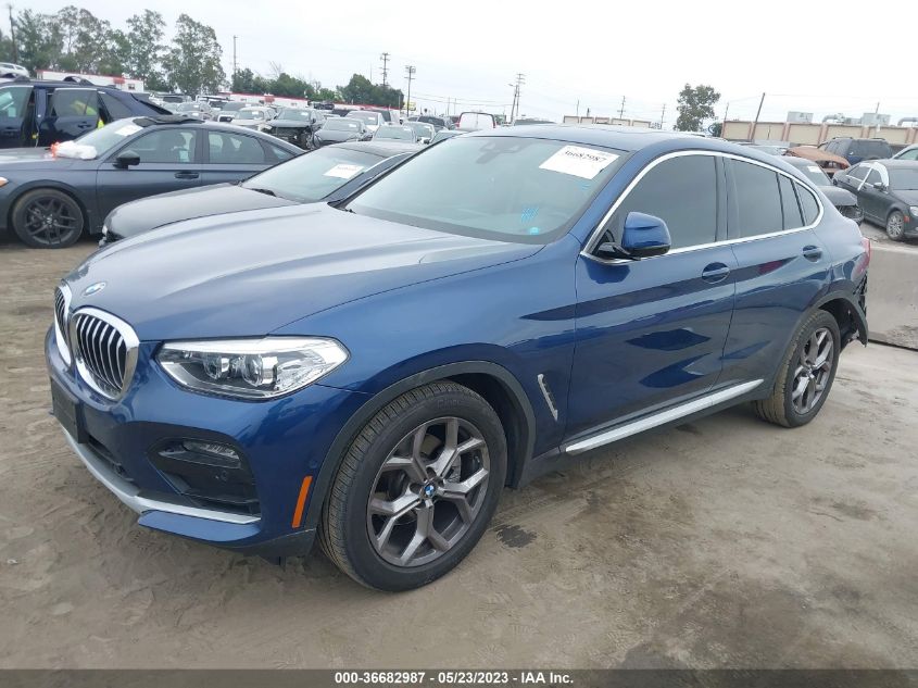 2021 BMW X4 XDRIVE30I - 5UX2V1C01M9E86848