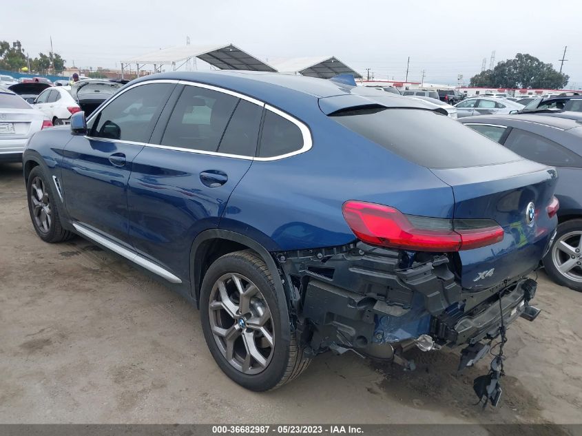 2021 BMW X4 XDRIVE30I - 5UX2V1C01M9E86848
