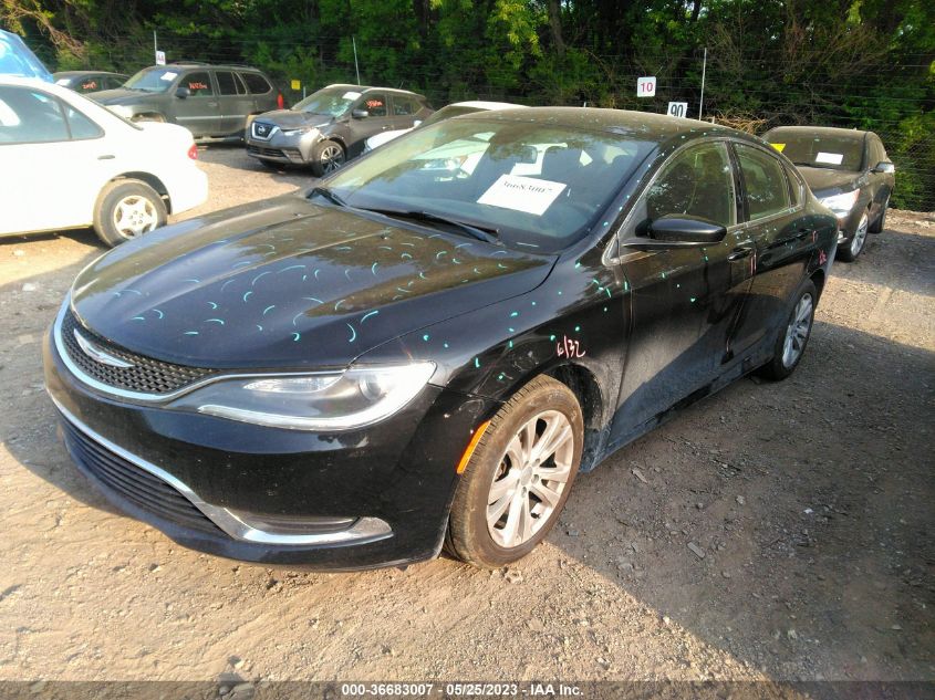 2015 CHRYSLER 200 LIMITED - 1C3CCCAB2FN732538