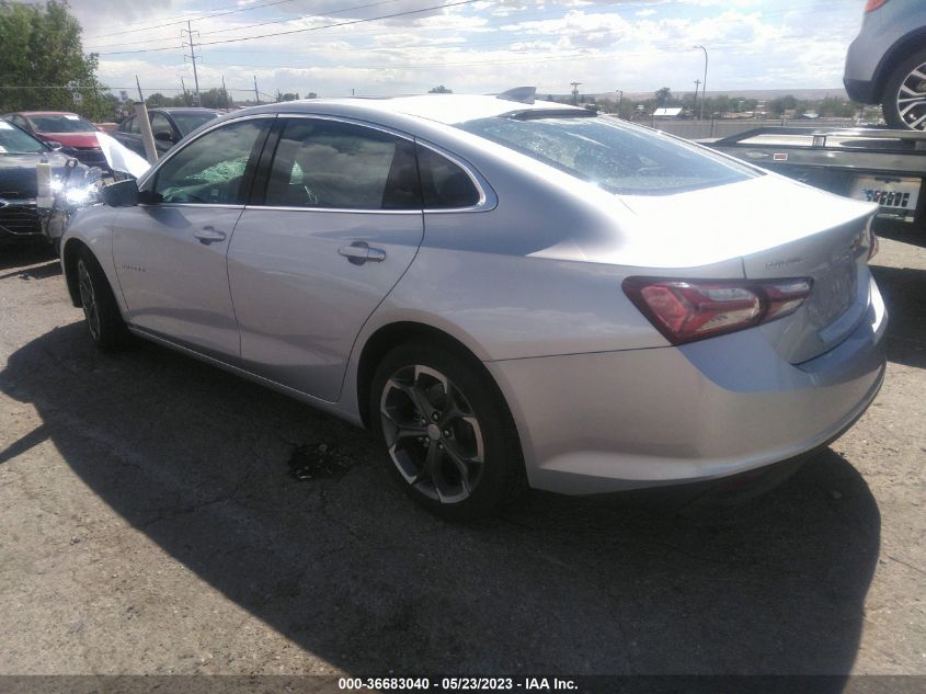 2022 CHEVROLET MALIBU LT - 1G1ZD5ST0NF133189