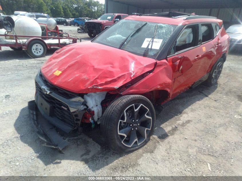 2021 CHEVROLET BLAZER RS - 3GNKBERS0MS529300