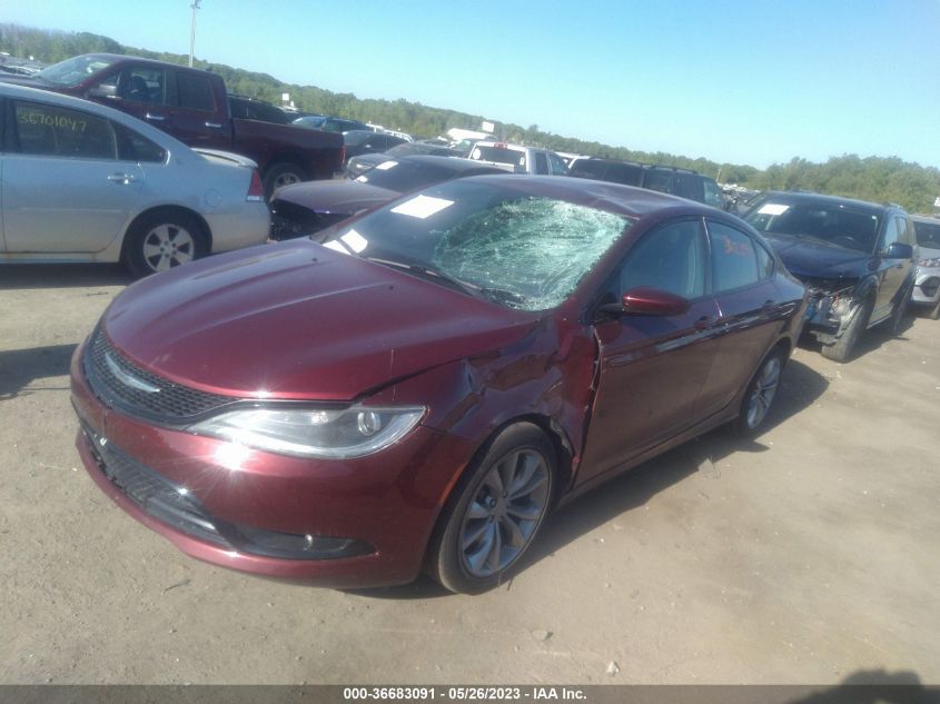 2016 CHRYSLER 200 S - 1C3CCCBG9GN109879