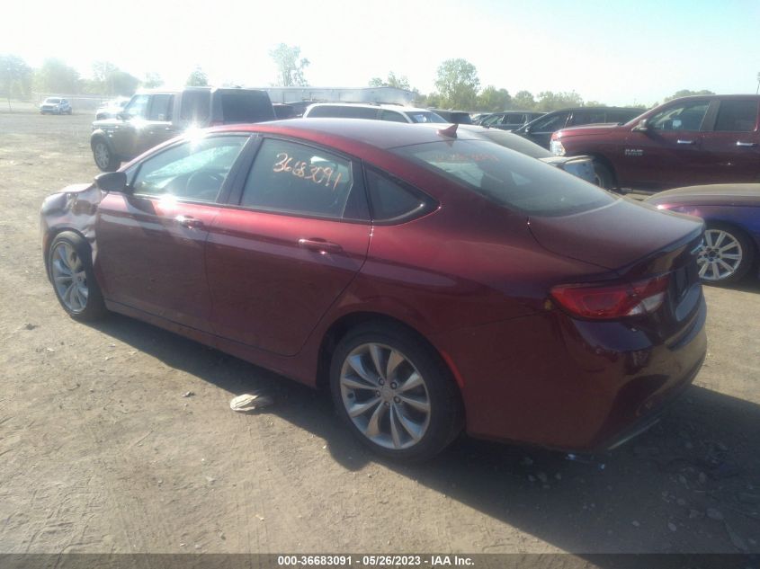 2016 CHRYSLER 200 S - 1C3CCCBG9GN109879