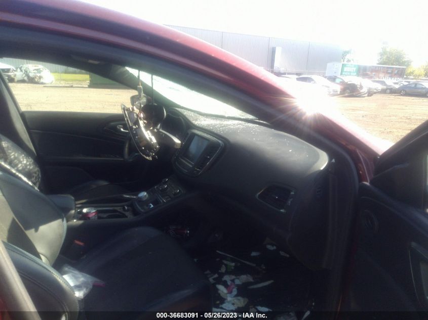 2016 CHRYSLER 200 S - 1C3CCCBG9GN109879