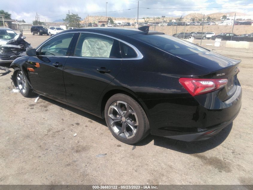 2021 CHEVROLET MALIBU LT - 1G1ZD5ST9MF076375