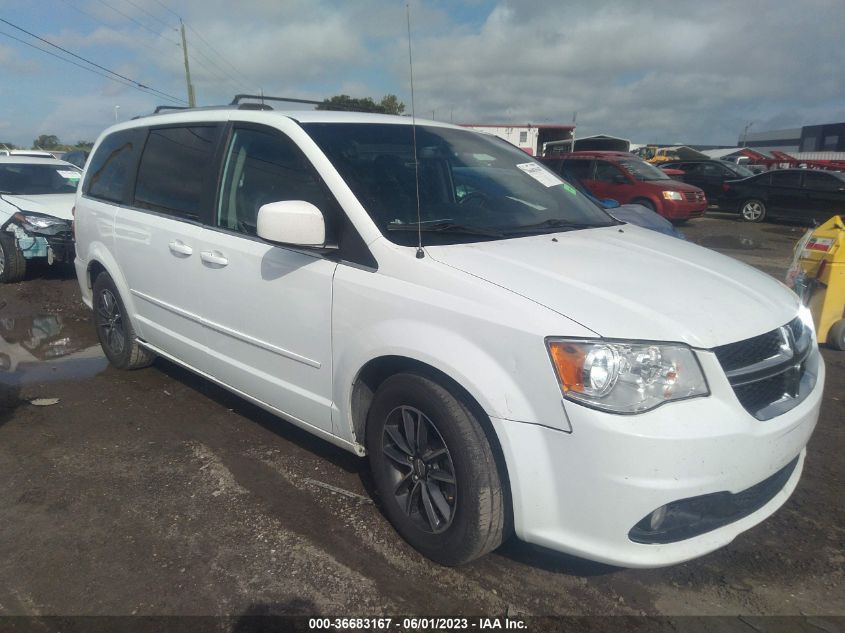 2017 DODGE GRAND CARAVAN SXT - 2C4RDGCG8HR714585