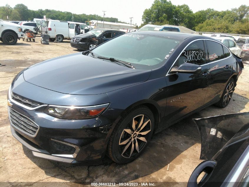 2017 CHEVROLET MALIBU LT - 1G1ZE5ST4HF210843