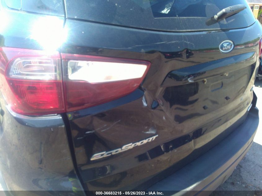 2018 FORD ECOSPORT SES - MAJ6P1CL7JC215608
