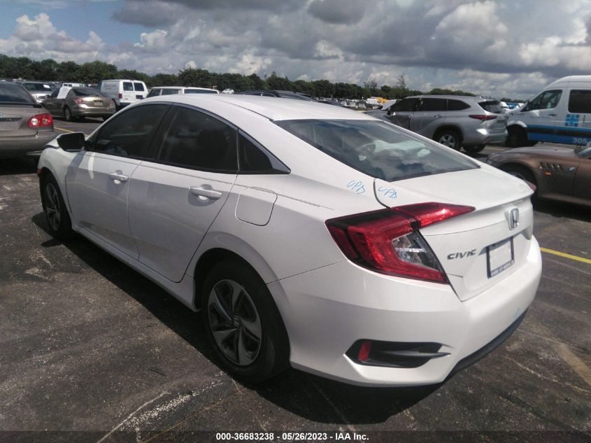 2020 HONDA CIVIC SEDAN LX - 19XFC2F64LE025066