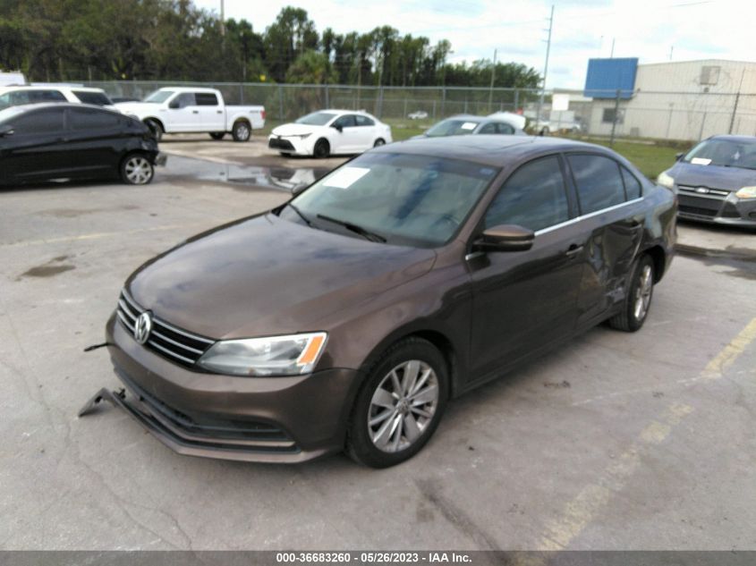 2015 VOLKSWAGEN JETTA SEDAN 1.8T SE W/CONNECTIVITY - 3VWD07AJ8FM289925