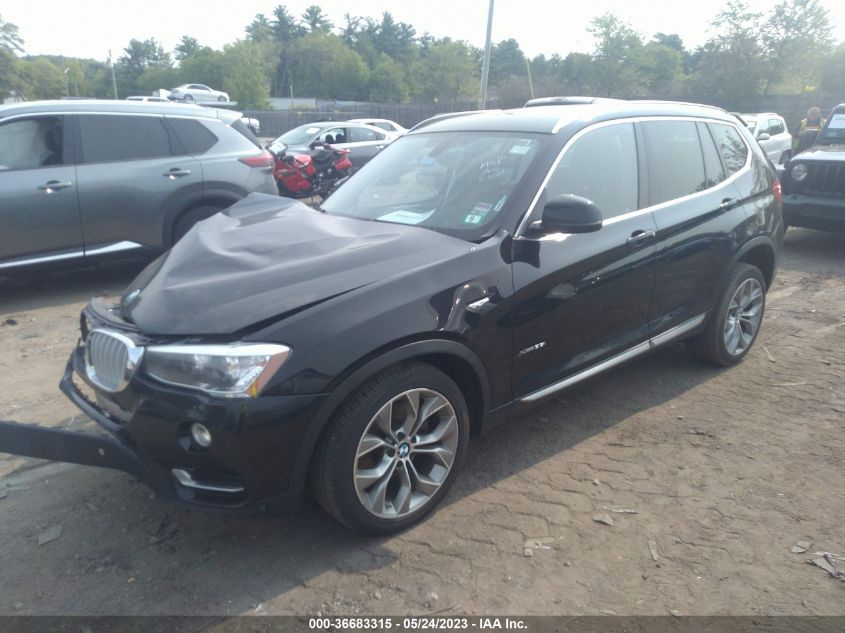 2017 BMW X3 XDRIVE35I - 5UXWX7C31H0U43515