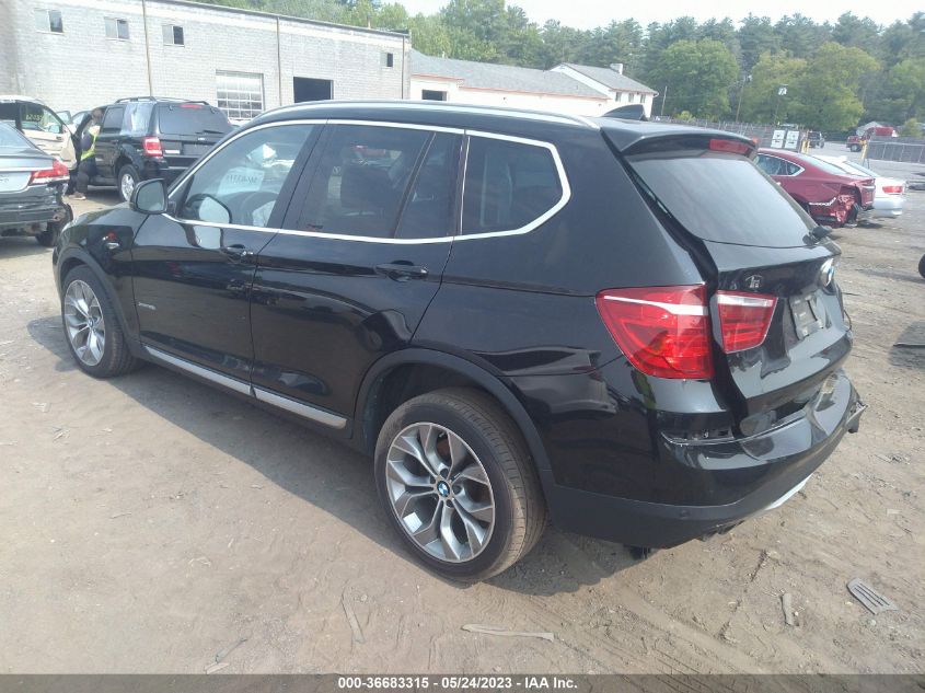 2017 BMW X3 XDRIVE35I - 5UXWX7C31H0U43515