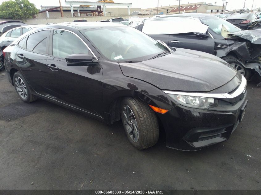 2018 HONDA CIVIC SEDAN EX - 2HGFC2F73JH552463