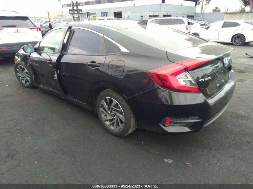 2018 HONDA CIVIC SEDAN EX - 2HGFC2F73JH552463