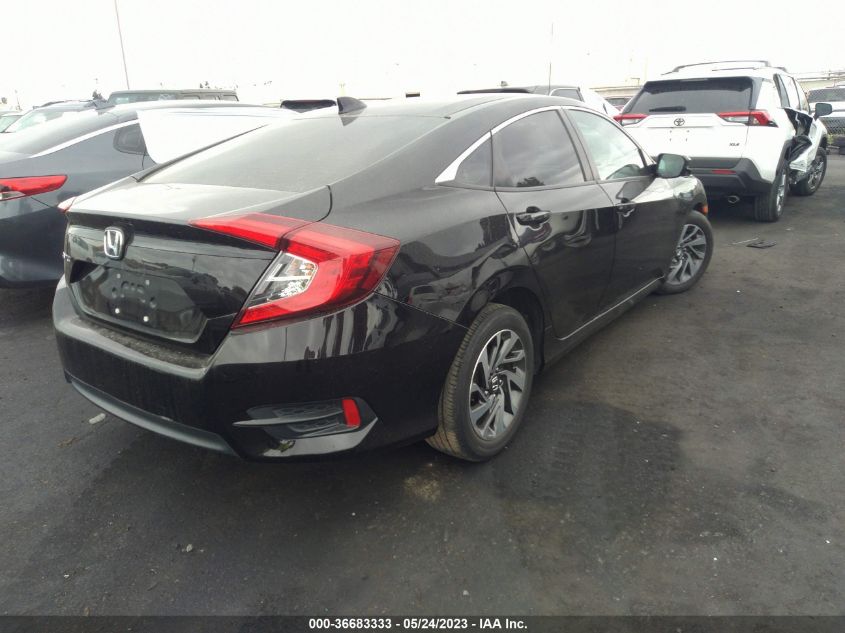 2018 HONDA CIVIC SEDAN EX - 2HGFC2F73JH552463