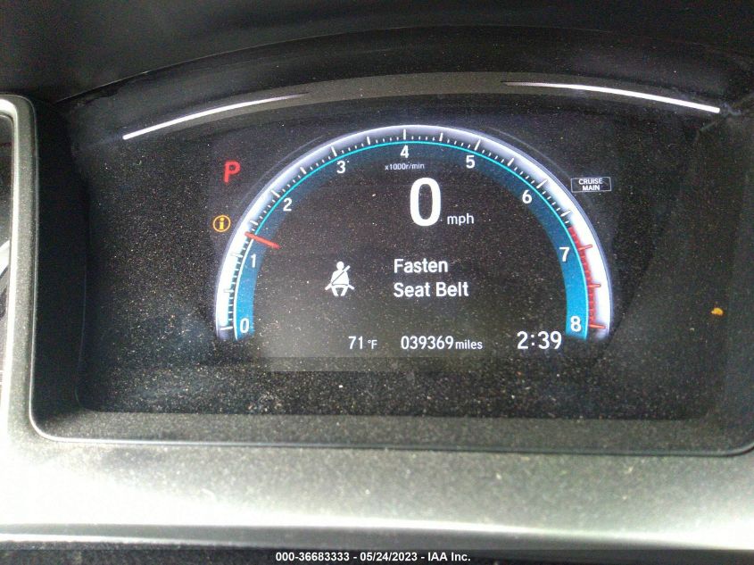 2018 HONDA CIVIC SEDAN EX - 2HGFC2F73JH552463