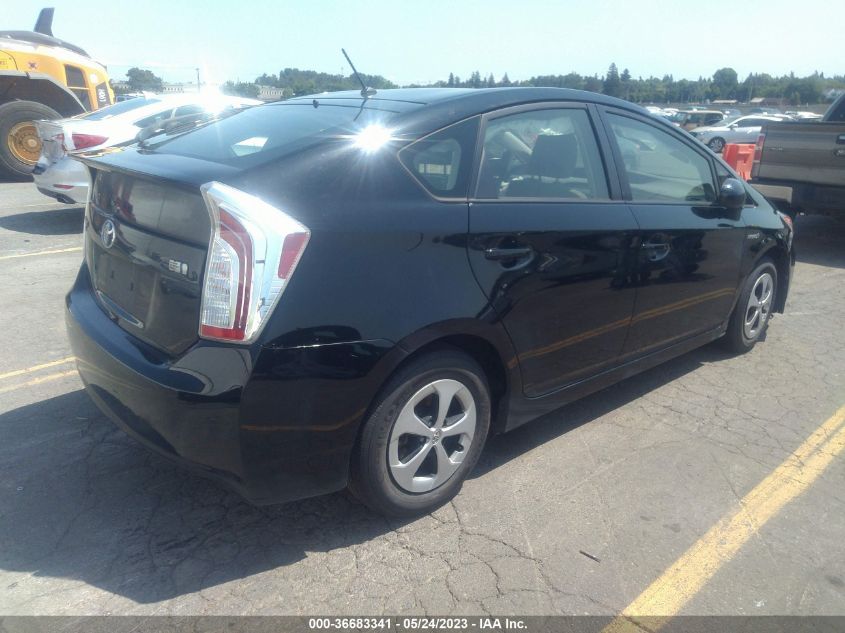 2015 TOYOTA PRIUS FOUR - JTDKN3DU7F2000602