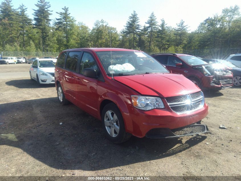 2013 DODGE GRAND CARAVAN SE - 2C4RDGBG0DR532326