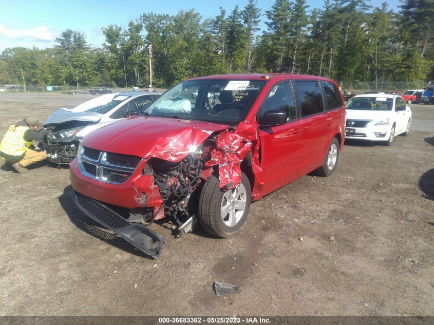 2013 DODGE GRAND CARAVAN SE - 2C4RDGBG0DR532326
