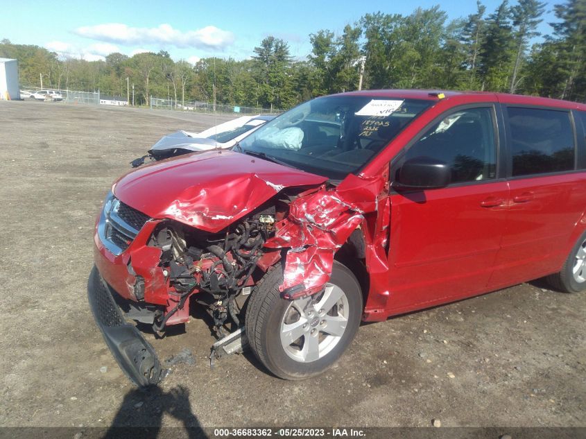 2013 DODGE GRAND CARAVAN SE - 2C4RDGBG0DR532326