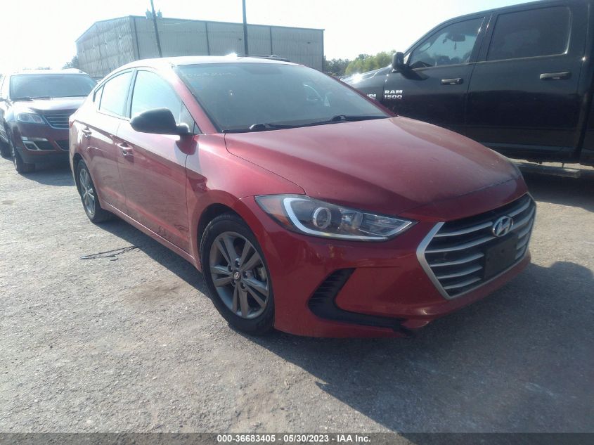 2018 HYUNDAI ELANTRA SEL - 5NPD84LF9JH244350