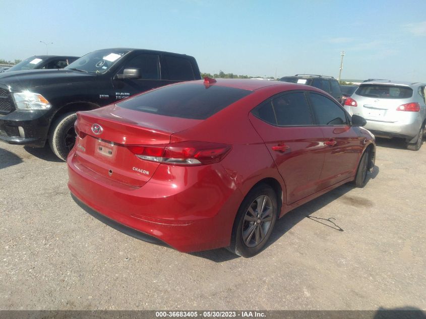 2018 HYUNDAI ELANTRA SEL - 5NPD84LF9JH244350