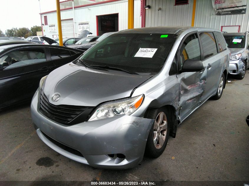 2017 TOYOTA SIENNA L - 5TDZZ3DC7HS854432