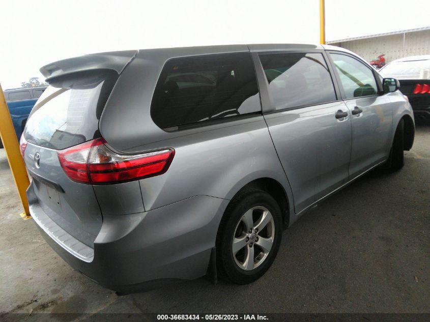 2017 TOYOTA SIENNA L - 5TDZZ3DC7HS854432