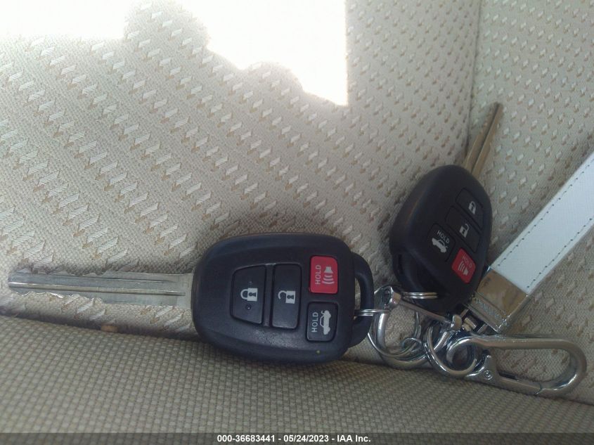2016 TOYOTA CAMRY XLE/SE/LE/XSE - 4T4BF1FK8GR583346