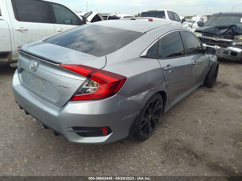 2019 HONDA CIVIC SEDAN SPORT - 19XFC2F8XKE035990