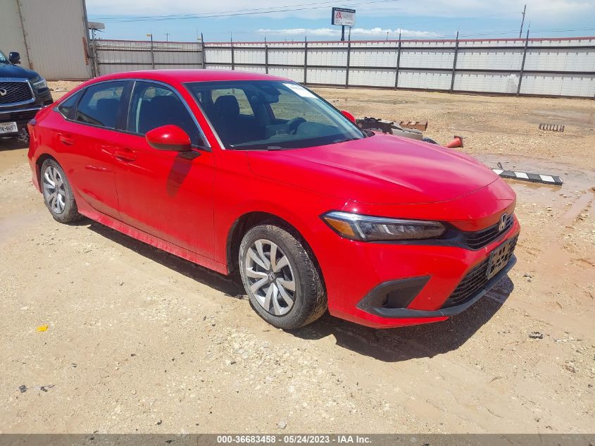 2022 HONDA CIVIC SEDAN LX - 2HGFE2F28NH509290