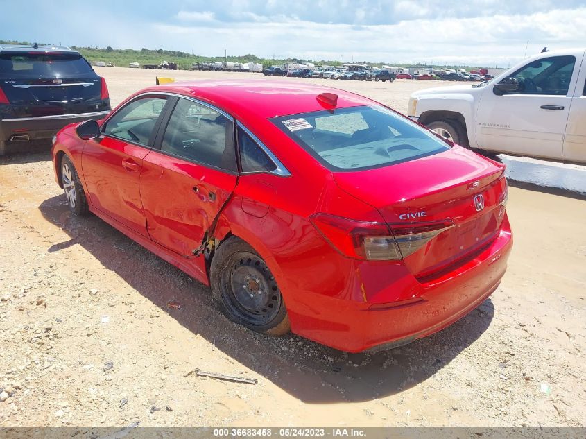 2022 HONDA CIVIC SEDAN LX - 2HGFE2F28NH509290