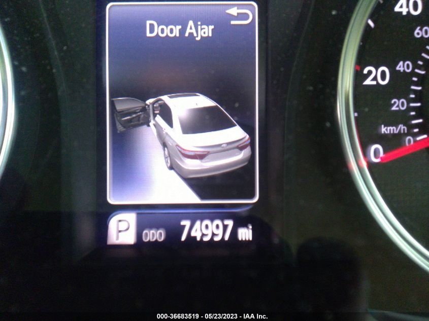 2017 TOYOTA CAMRY XLE/SE/LE/XSE - 4T1BF1FK5HU805059