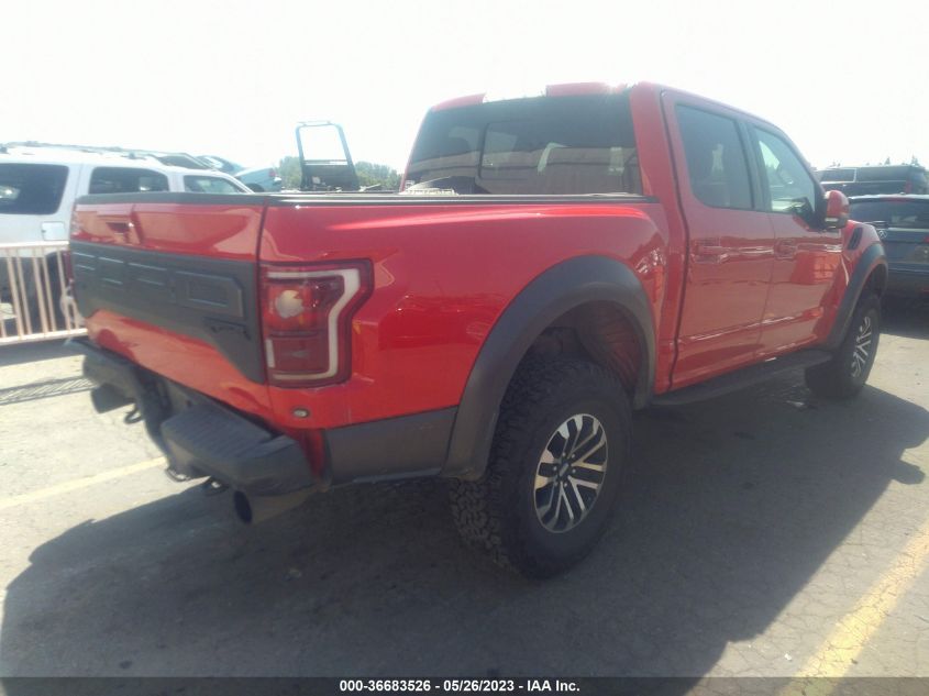 2020 FORD F-150 RAPTOR - 1FTFW1RG0LFA39574