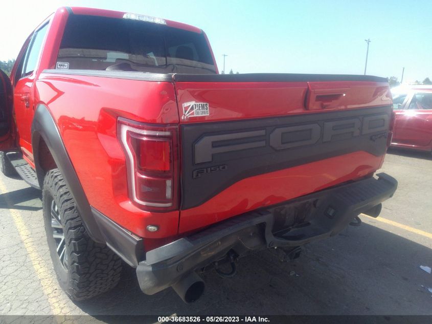 2020 FORD F-150 RAPTOR - 1FTFW1RG0LFA39574
