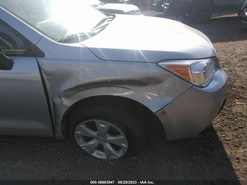 2016 SUBARU FORESTER 2.5I - JF2SJABC8GH556413
